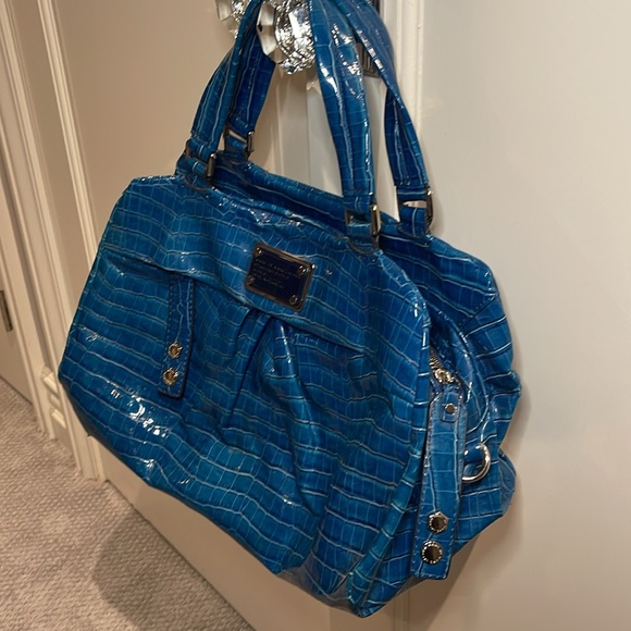 Marc Jacobs Blue Satchel - Gorgeous!!! - Picture 3 of 7